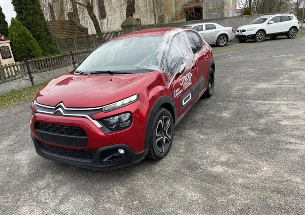 Citroen C3 cena 27500 przebieg: 4700, rok produkcji 2022 z Krotoszyn małe 379